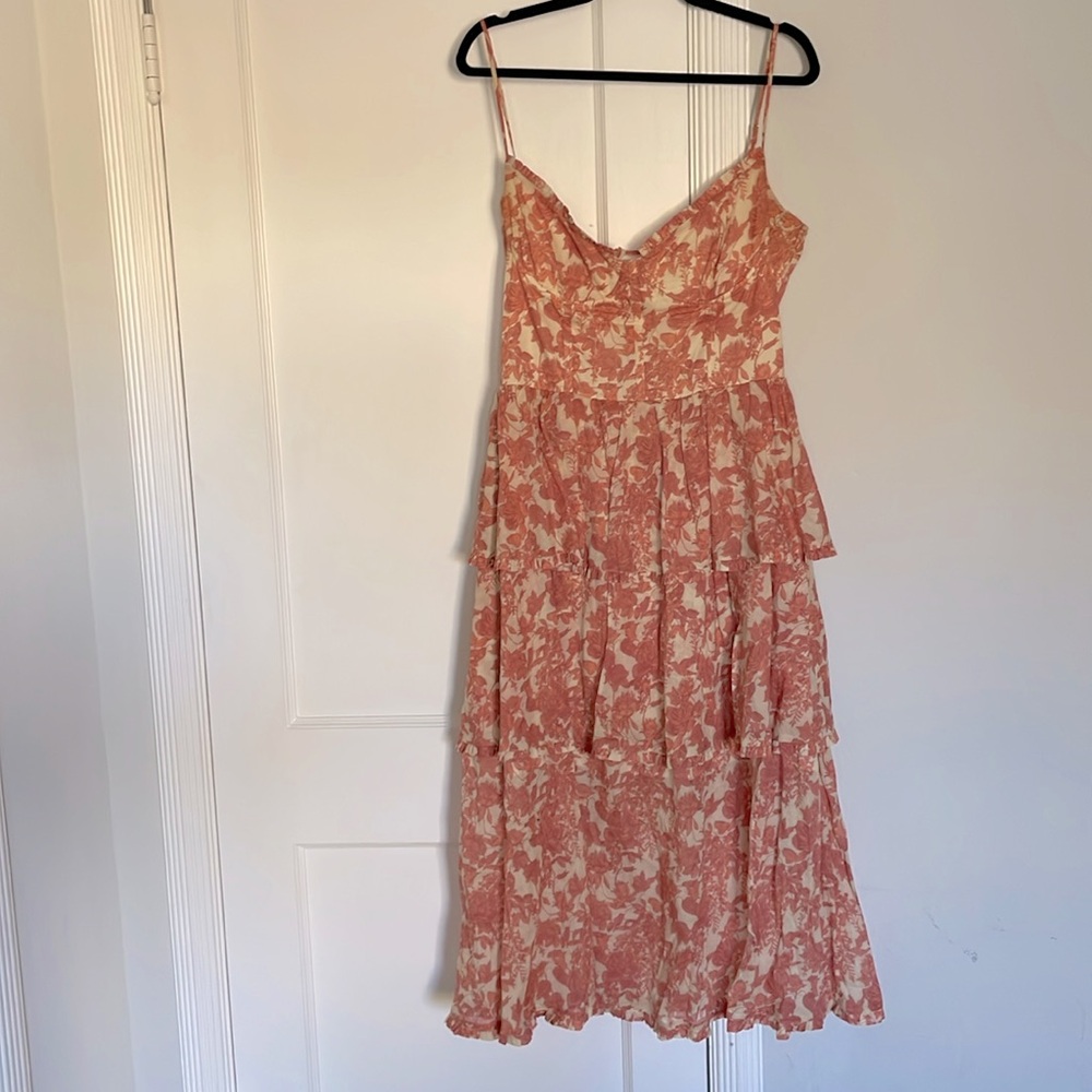 Margherita Midi Dress in Apple Blossom